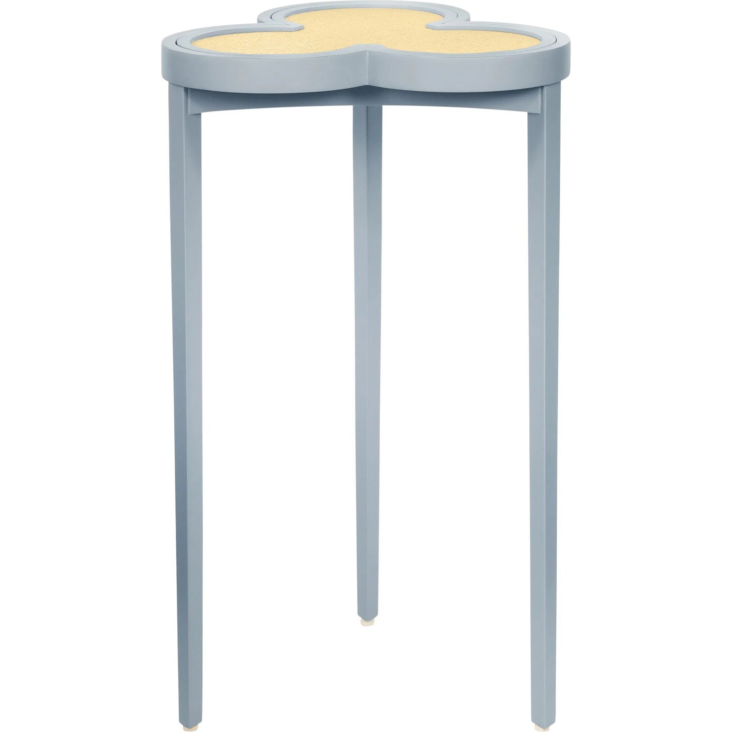 009 SI-2461281 | Additional Silo | Dylan Clover Cigar Table by Worlds Away. Made from solid wood, mdf, rattan in a eclectic & global style.