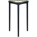Dylan Clover Cigar Table by Worlds Away. Made from solid wood, mdf, rattan in a eclectic & global style.