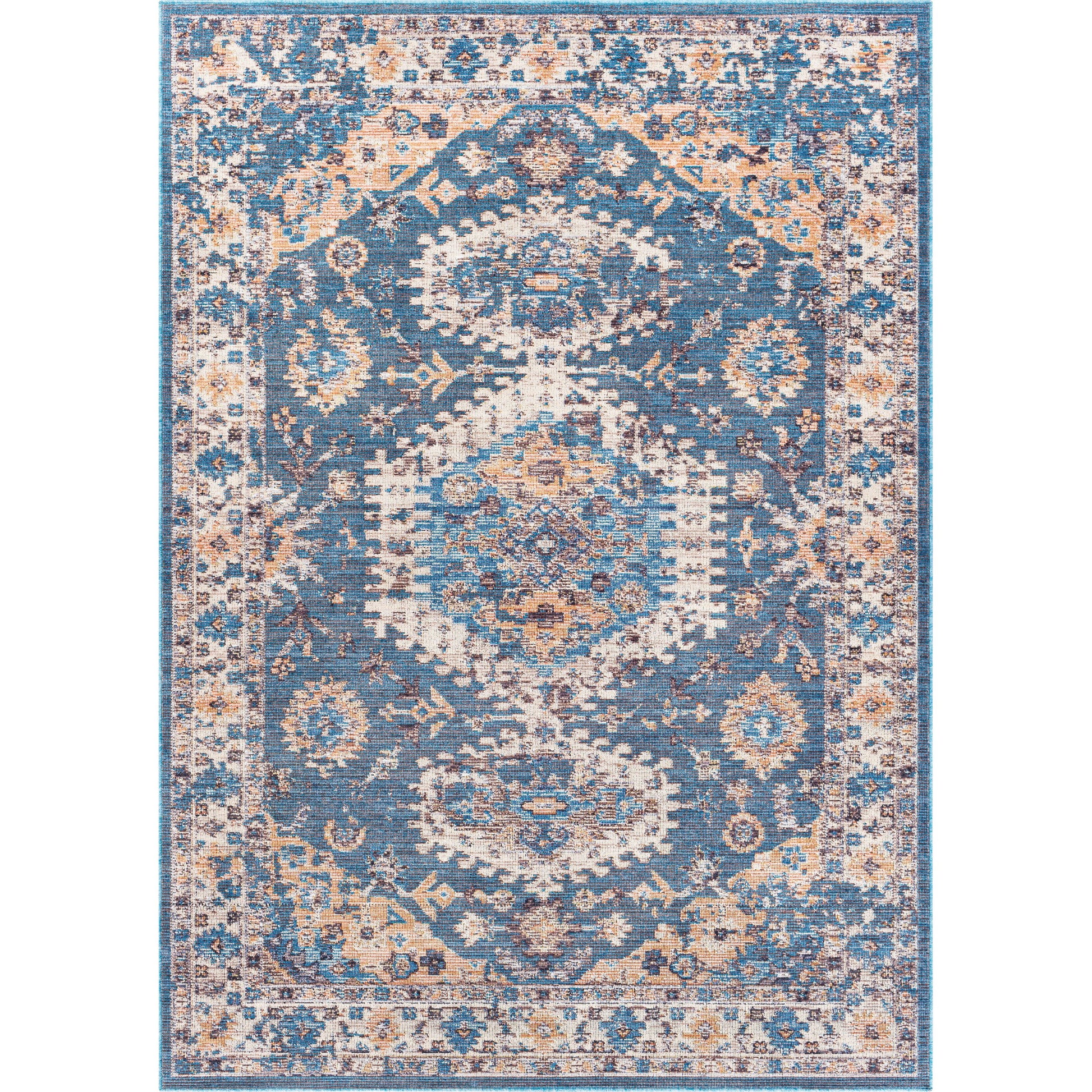 Daytona Beach Indoor/Outdoor Rug by Livabliss. Made from 92% polyester, 8% polypropylene in a traditional style.