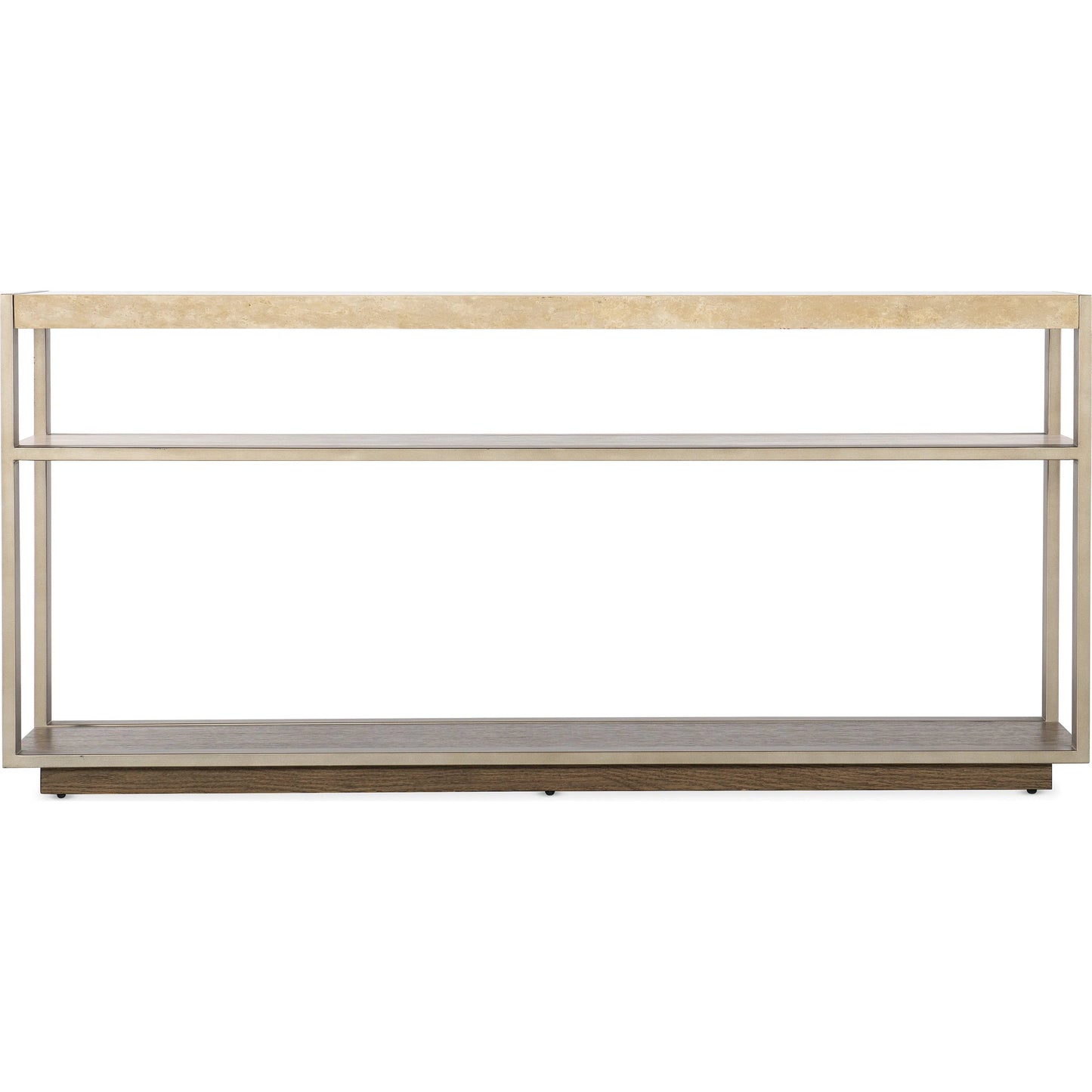 002 SI-2193315 | Additional Silo | Hammon Marble Oak Console Table by Hooker Furniture in medium oak, champagne. Made from unique in a transitional style.