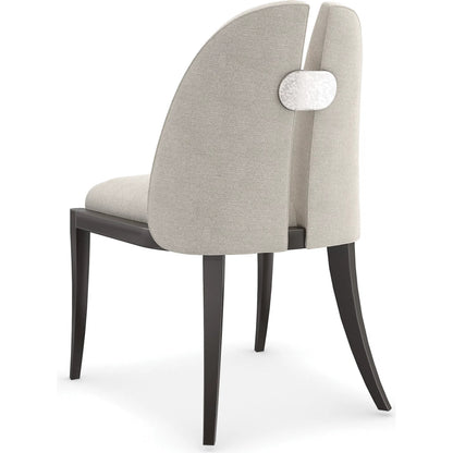 Cameo by Caracole in ivory and dark chocolate. Made from beech in a modern style.