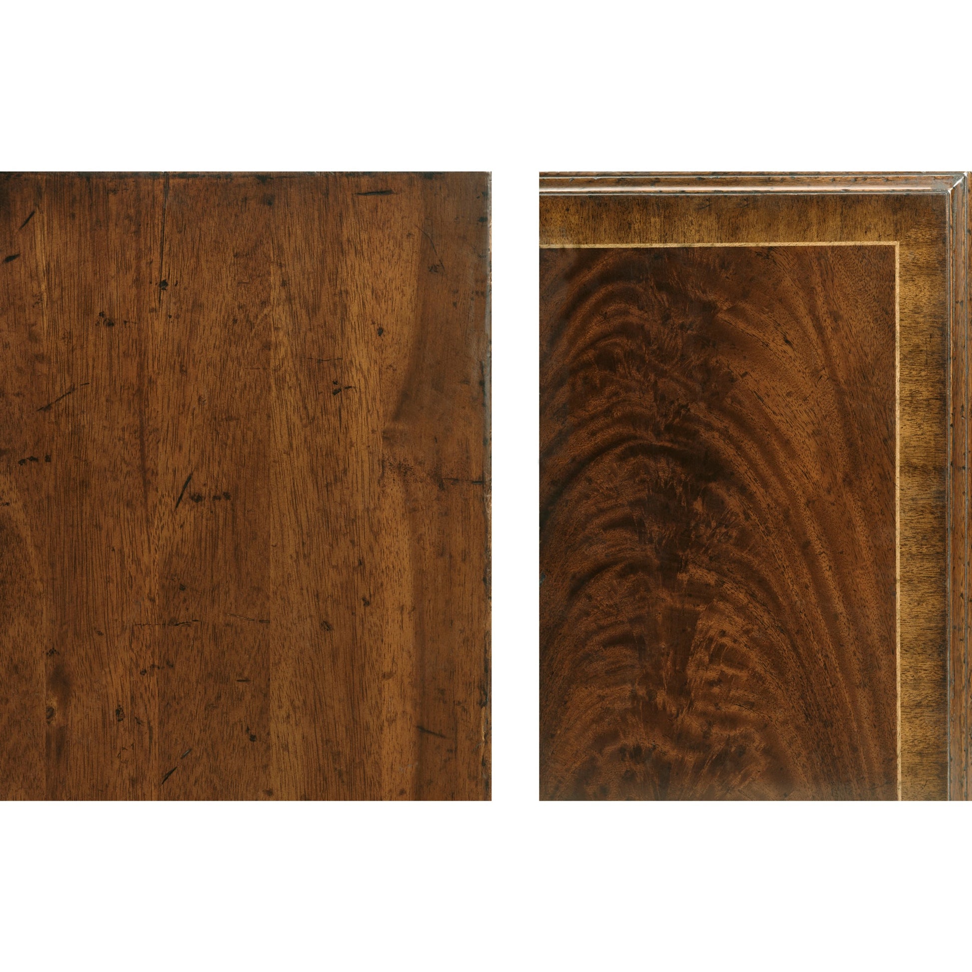 Buckingham Phone Table by Jonathan Charles in brown and medium antique mahogany. Made from mahogany in a traditional style.