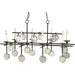 Sethos Rectangular Chandelier by Currey and Company. Made from unique in a modern style.