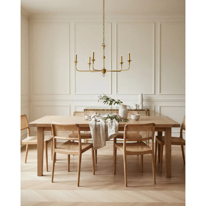 Nottaway Chandelier by Currey and Company. Made from wrought iron in a modern style.
