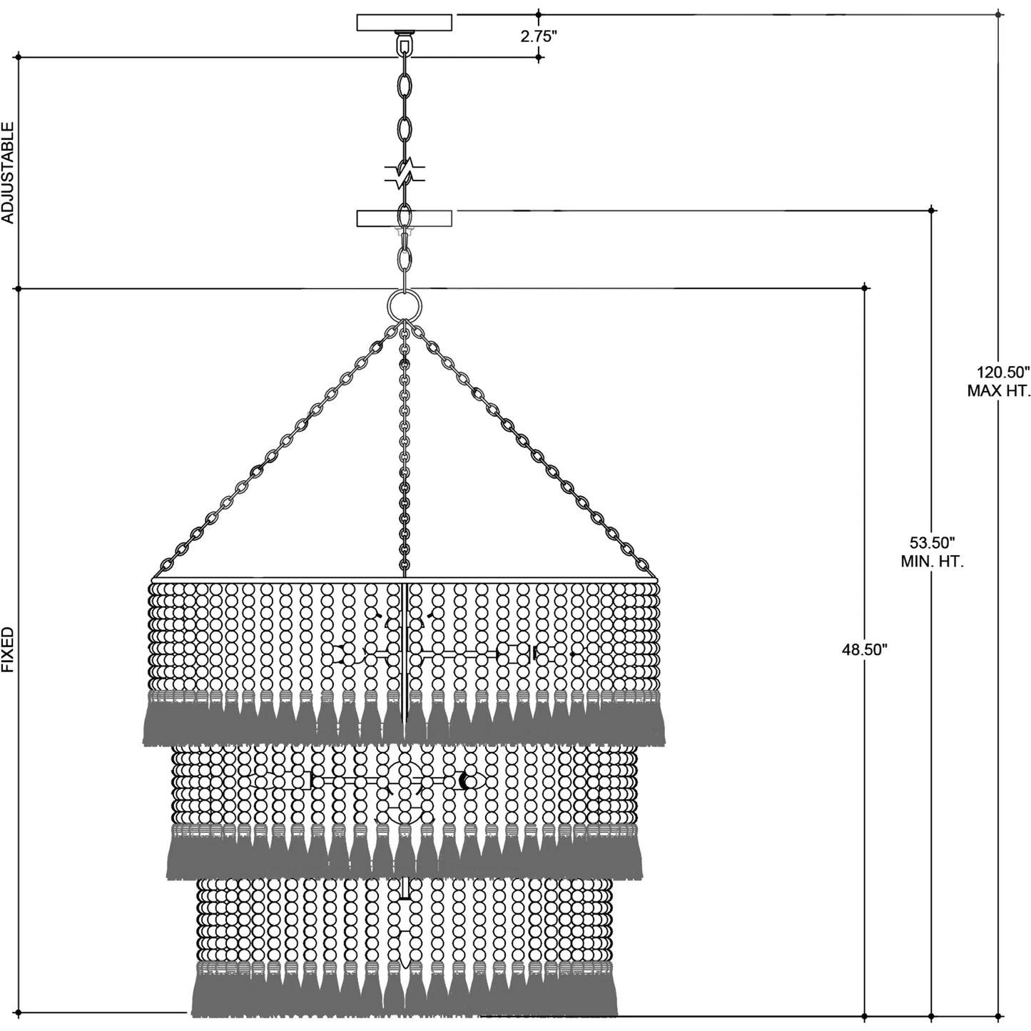 006 SI-1894574 | Lifestyle | St. Barts Chandelier by Currey and Company in mist blue, demin blue. Made from wrought iron, wood beads, abaca rope in a coastal style.