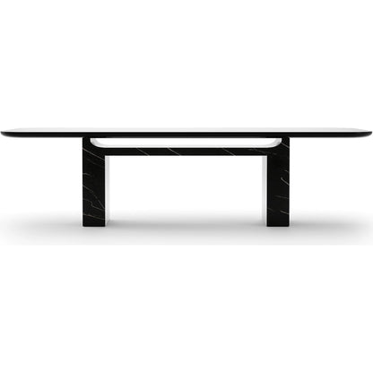 Overlap Rectangle Dining Table by Caracole. Made from unique in a modern style.