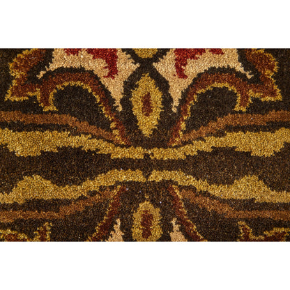 Amzad Wool Rug - 6115F by Feizy in brown, rust. Made from wool in a unique style.