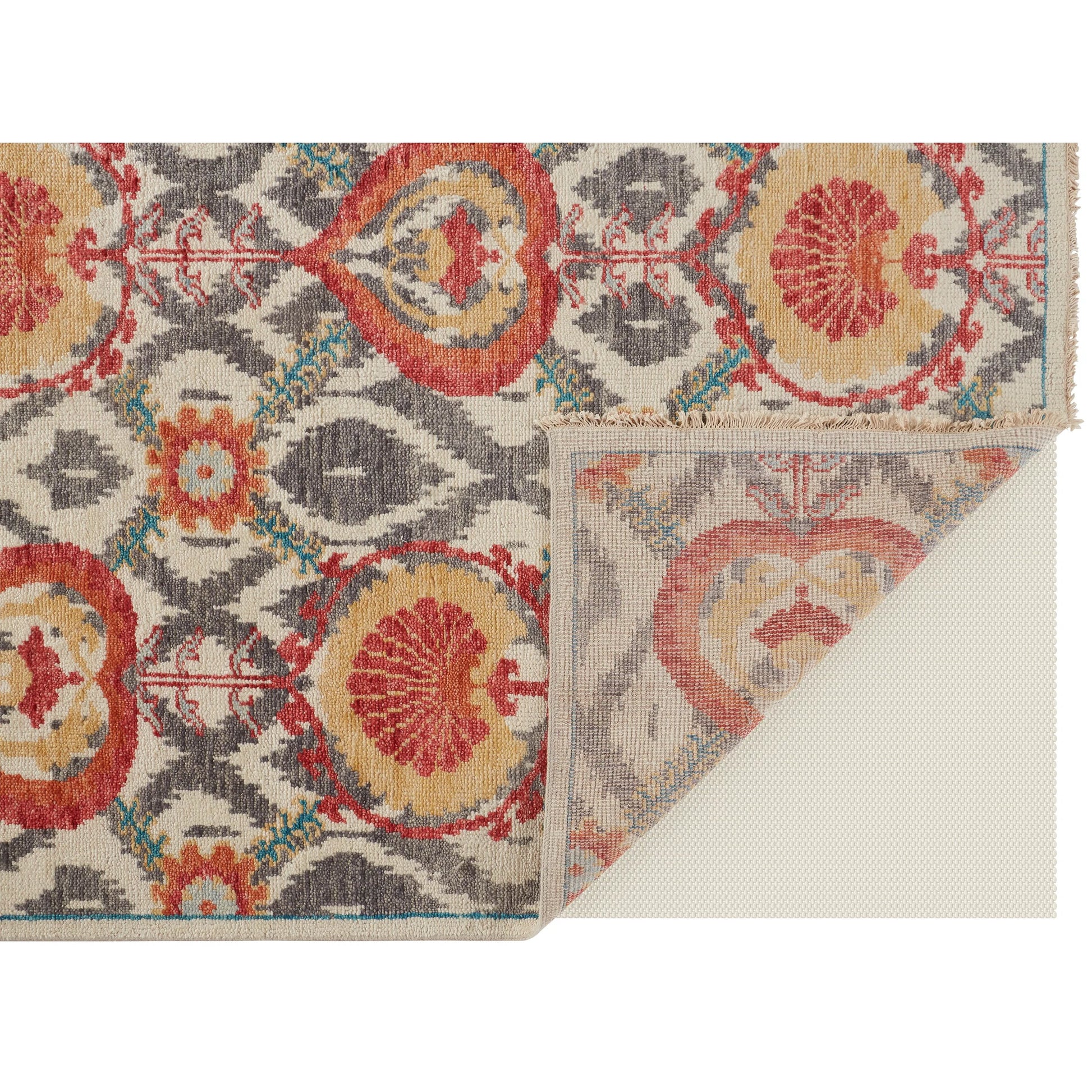 Beall Traditional Oriental Rug - 6712F by Feizy. Made from wool in a unique style.