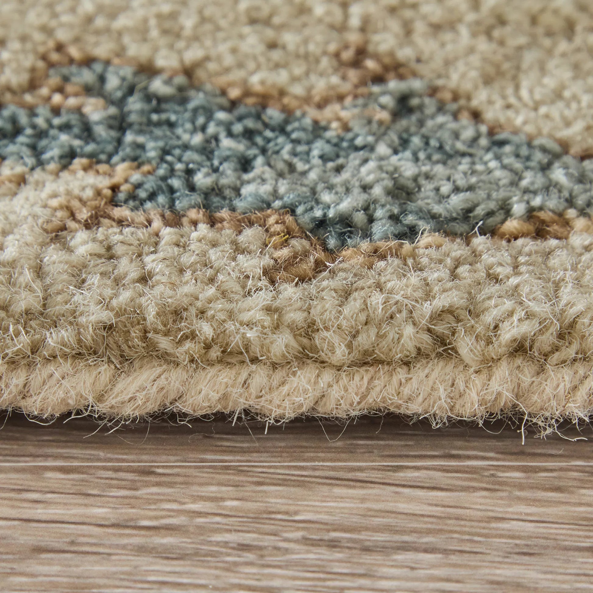 Springfield Transitional & Botanical SPF8A48F Rug by Feizy in ivory, tan, gray. Made from wool in a unique style.