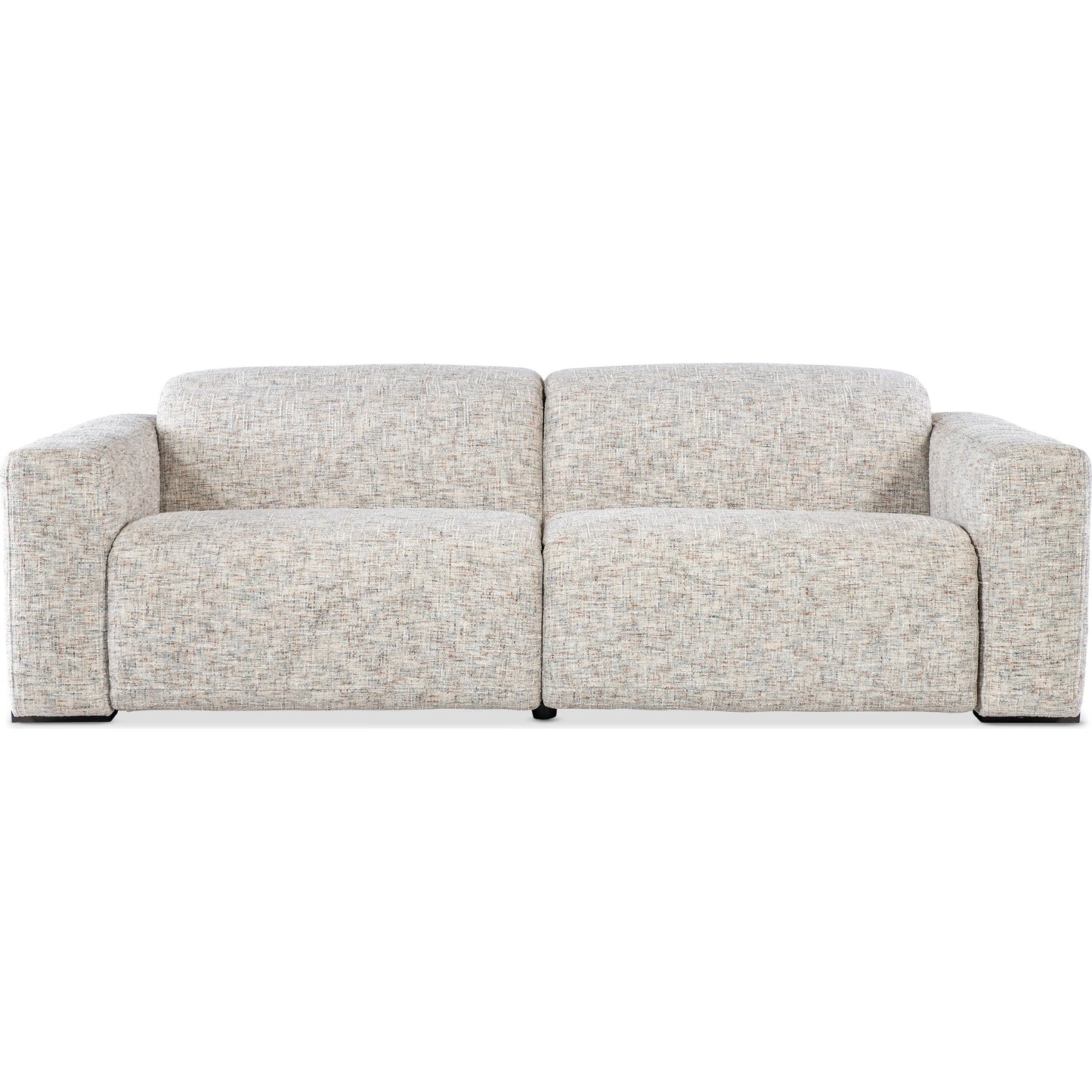 002 SI-2354055 | Additional Silo | Atlas Power 2 Seat Sofa with Power Headrest by Hooker Furniture in odyssey frost and ebony. Made from fabric in a transitional style.
