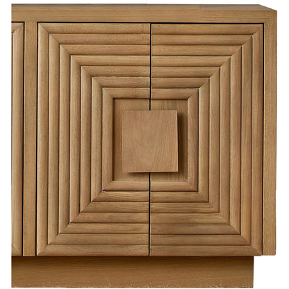 Morombe Credenza by Currey and Company. Made from unique in a modern style.