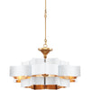 Sugar White, Comtemoprary Gold Leaf / Large
