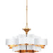 Grand Lotus Chandelier by Currey and Company. Made from unique in a modern style.