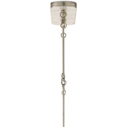 Grand Lotus Oval Chandelier by Currey and Company. Made from wrought iron in a modern style.
