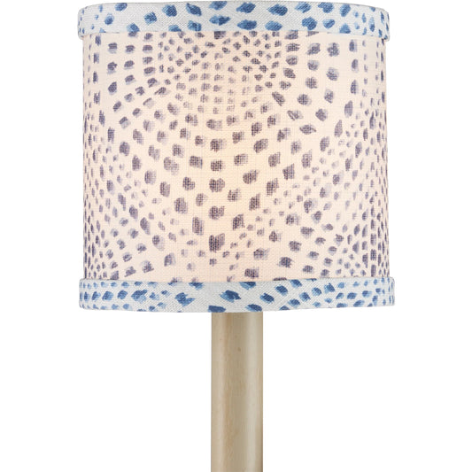 Lenore Drum Chandelier Shade by Currey and Company. Made from cotton in a cottage & farmhouse style.