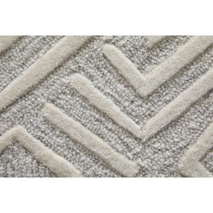 Enzo Geo Wool Rug - 8737F by Feizy. Made from wool in a unique style.