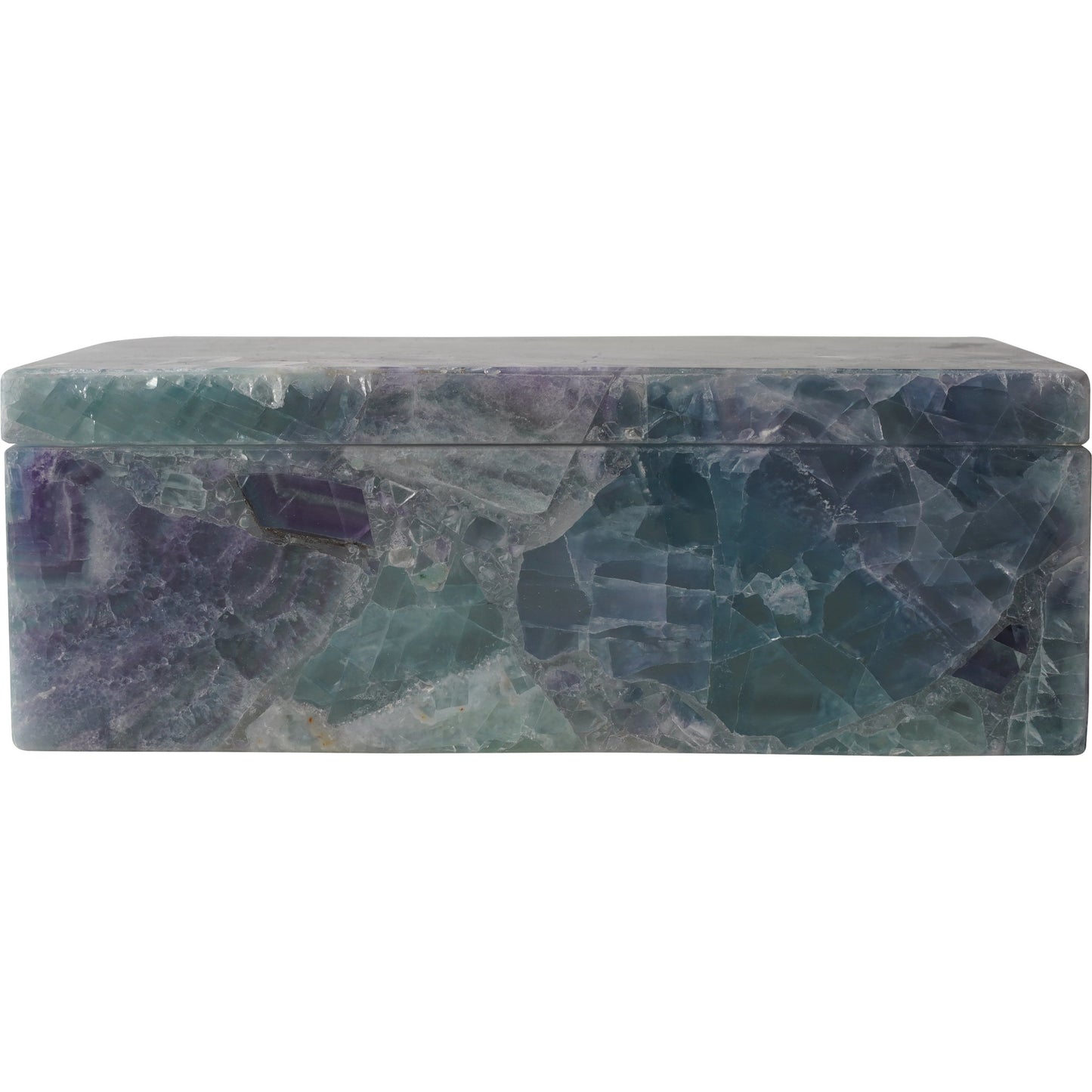 004 SI-2133935 | Additional Silo | Fluorite Box by Currey and Company in natural. Made from fluorite in a modern style.