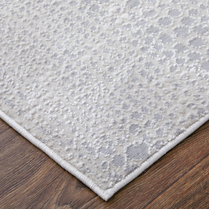 Prasad Rug - 67039N8F by Feizy in ivory, silver, gray. Made from polypropylene, polyester in a unique style.