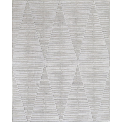 Elias Geometric Rug - ELS69FVF by Feizy in ivory, tan. Made from viscose, wool in a unique style.