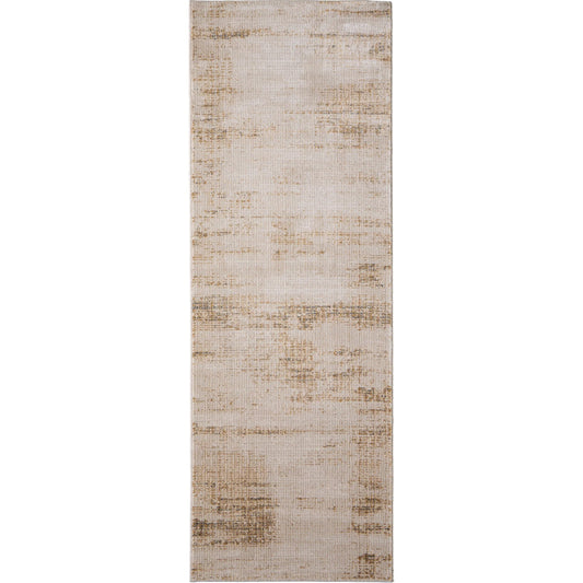 Deja Rug - DJA39PKF by Feizy in ivory, brown, tan. Made from polypropylene, polyester in a unique style.