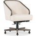 Paloma Executive Swivel Tilt Chair by Hooker Furniture in beige. Made from 83% polyester, 17% acrylic in a modern style.