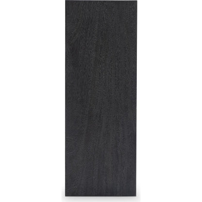 Neff Console Table by Bernhardt in flint grey. Made from suar wood in a modern style.