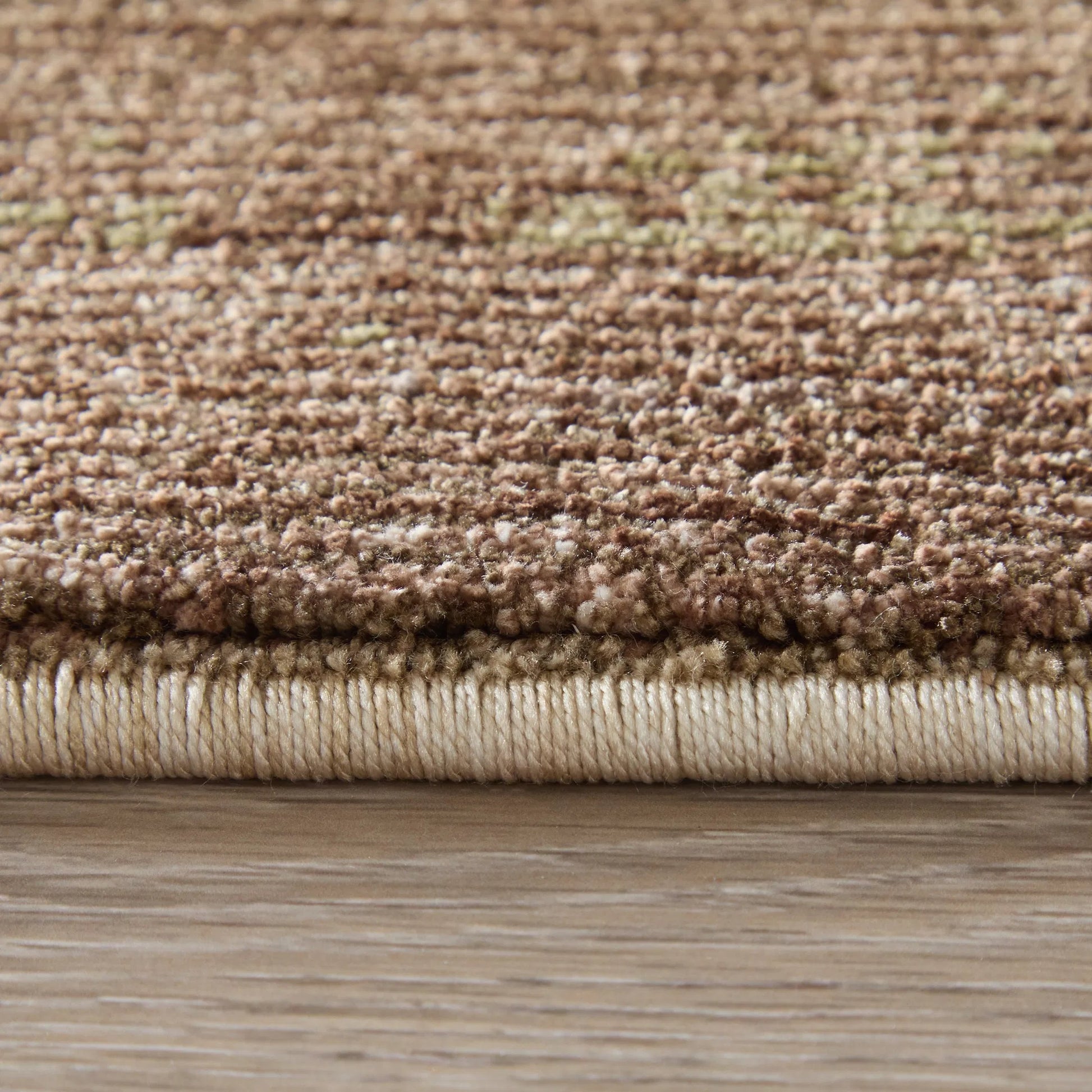 Pearson PRS39SBF Rug by Feizy in green, ivory, brown. Made from polyester in a unique style.
