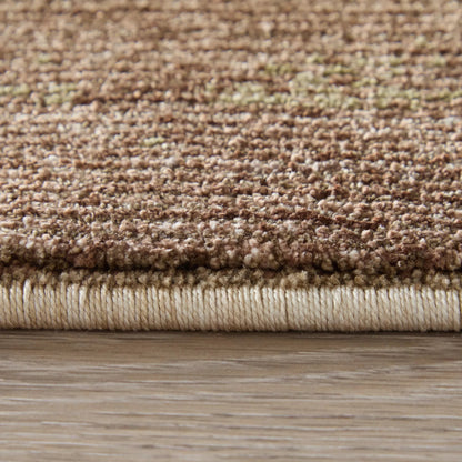 Pearson PRS39SBF Rug by Feizy in green, ivory, brown. Made from polyester in a unique style.
