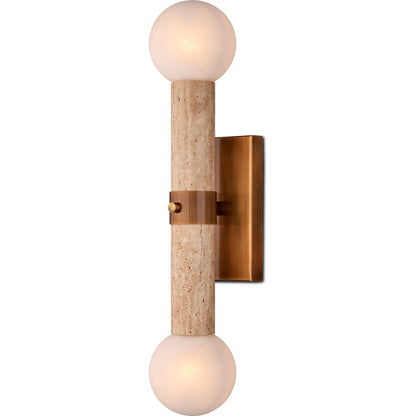 Beatrix Bath Wall Sconce by Currey and Company. Made from unique in a modern style.