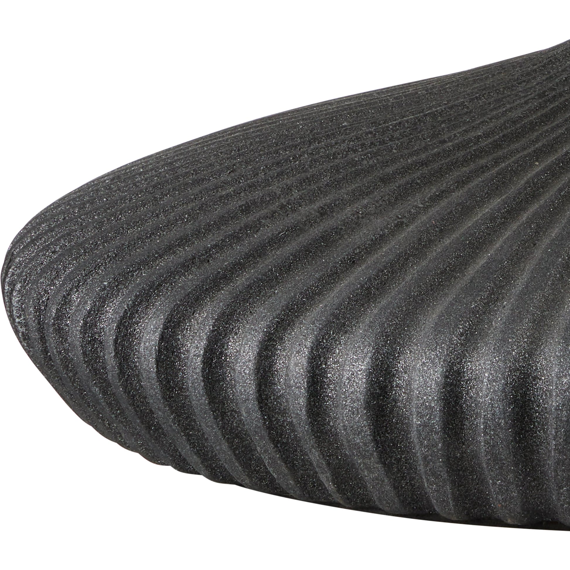 Mythmaker Table Lamp by Currey and Company in black granite, satin black. Made from terracotta, wrought iron in a modern style.