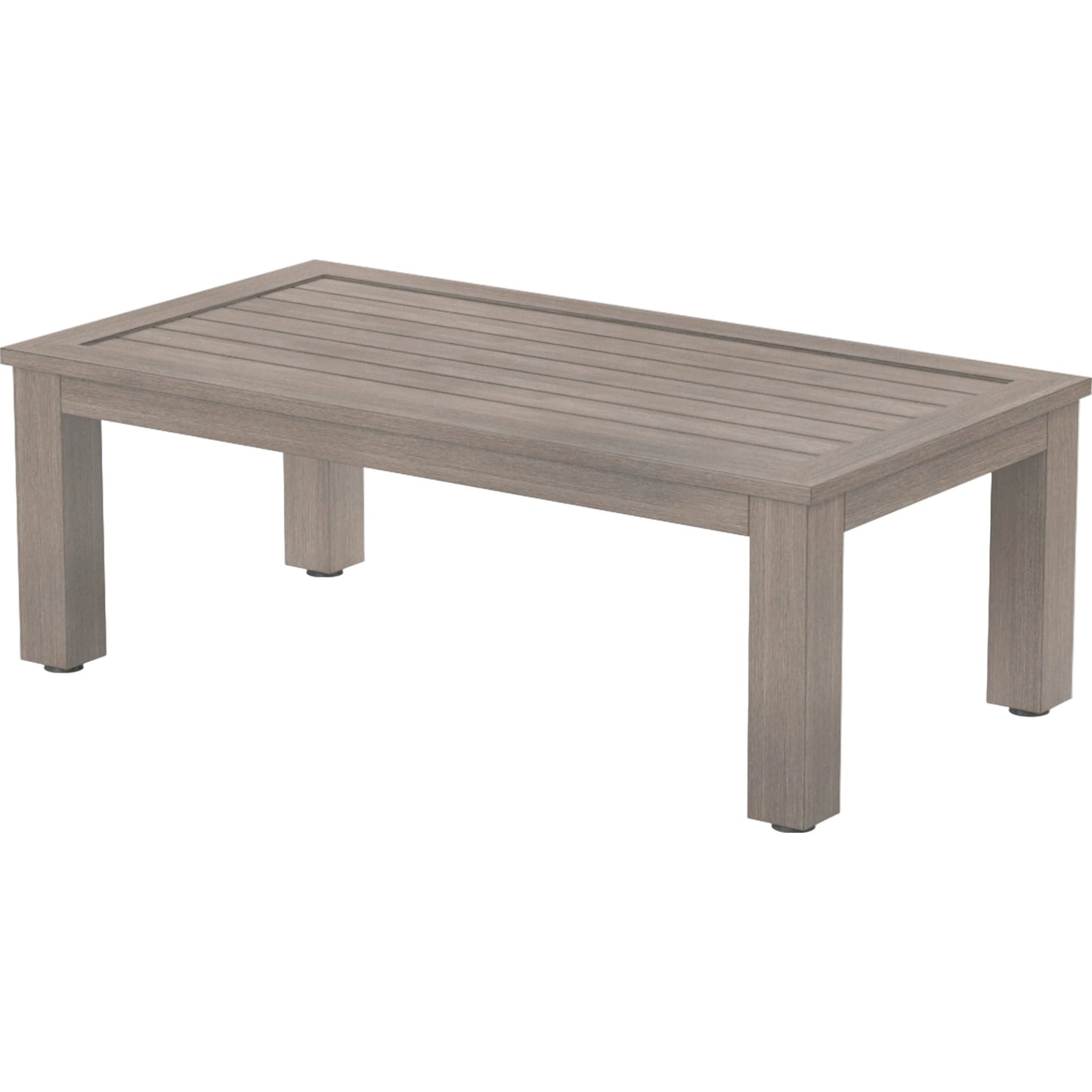 001 SI-2166958 | Primary Silo | Laguna Outdoor Coffee Table by Sunset West in driftwood. Made from aluminum in a modern style.