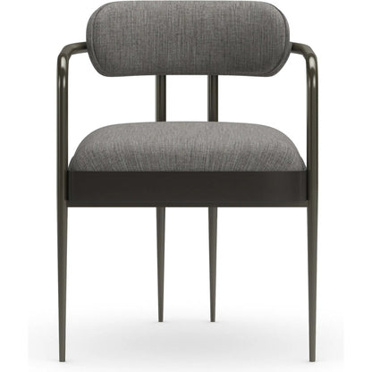 Emphasis Dining Chair by Caracole. Made from metal in a modern style.