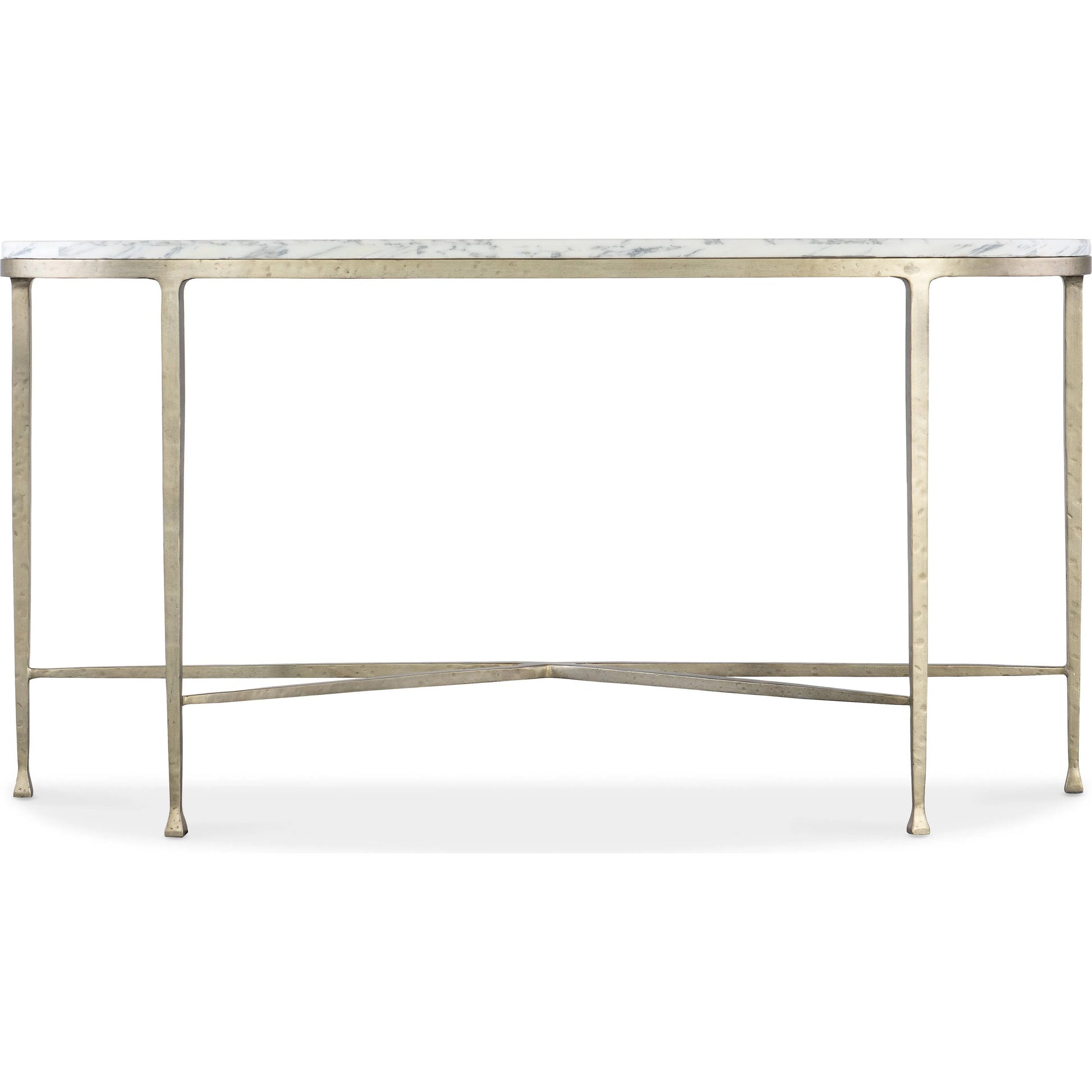 Jules Console Table by Hooker Furniture in champagne. Made from unique in a modern style.