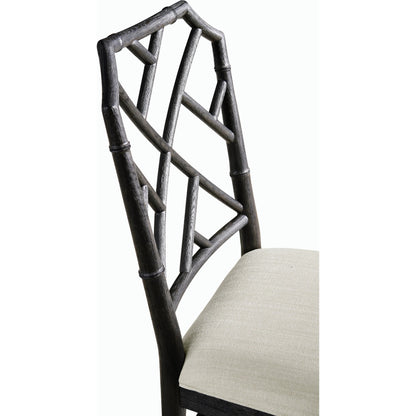 Timeless Saros Chippendale Bamboo Side Chair by Jonathan Charles. Made from unique in a modern style.