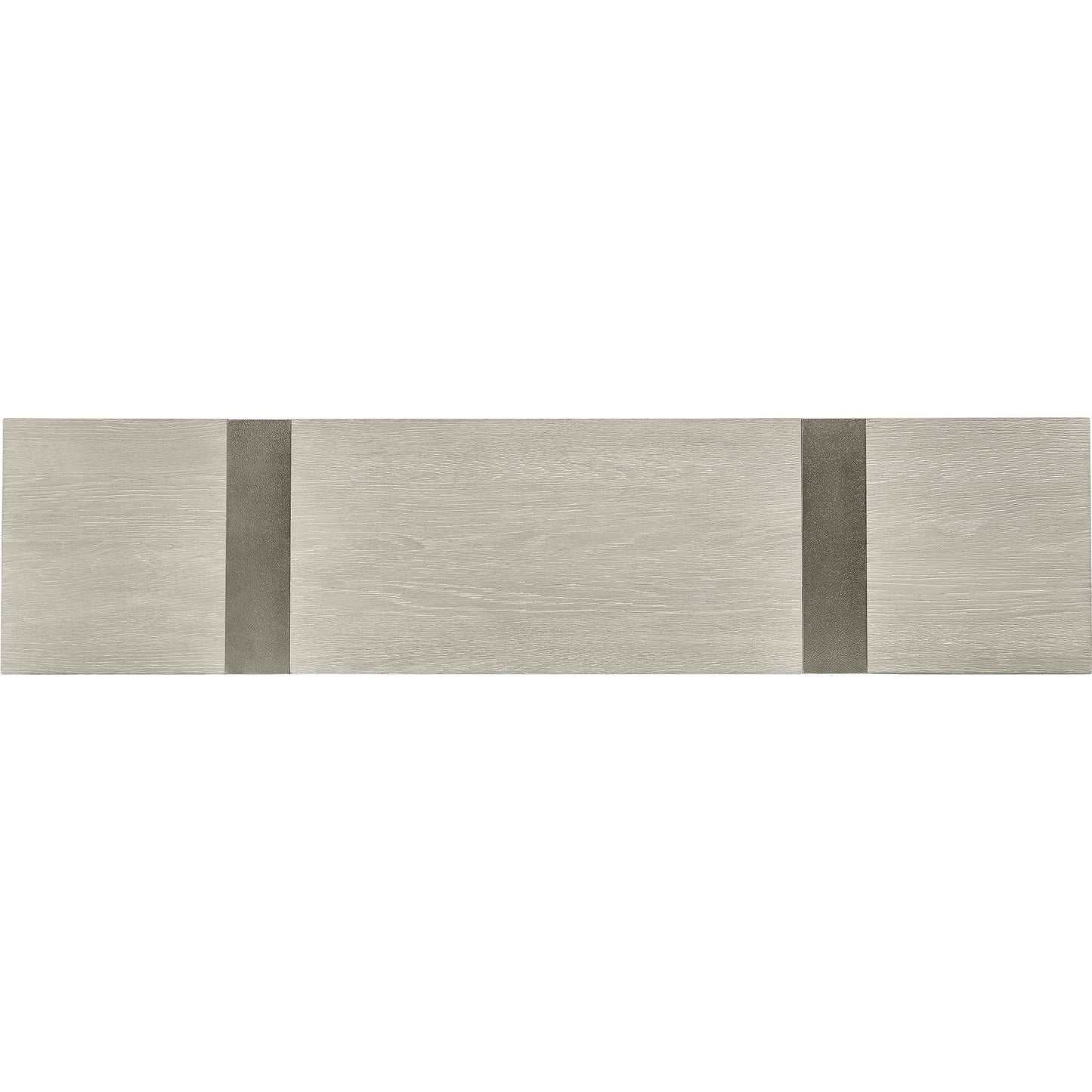 005 SI-2453332 | Additional Silo | Tempo Console Table by Bernhardt in larza, satin nickel. Made from oak, aluminum in a transitional style.