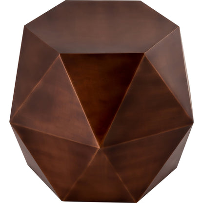 Lexi Side Table by Pasargad Home. Made from iron in a eclectic & global style.