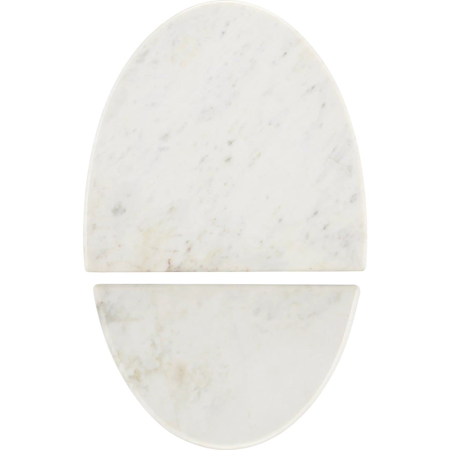 002 SI-2387019 | Additional Silo | Doublet Marble Accent Table Set by Currey and Company in white, antique brass. Made from banswara marble, brass, engineered wood in a modern style.