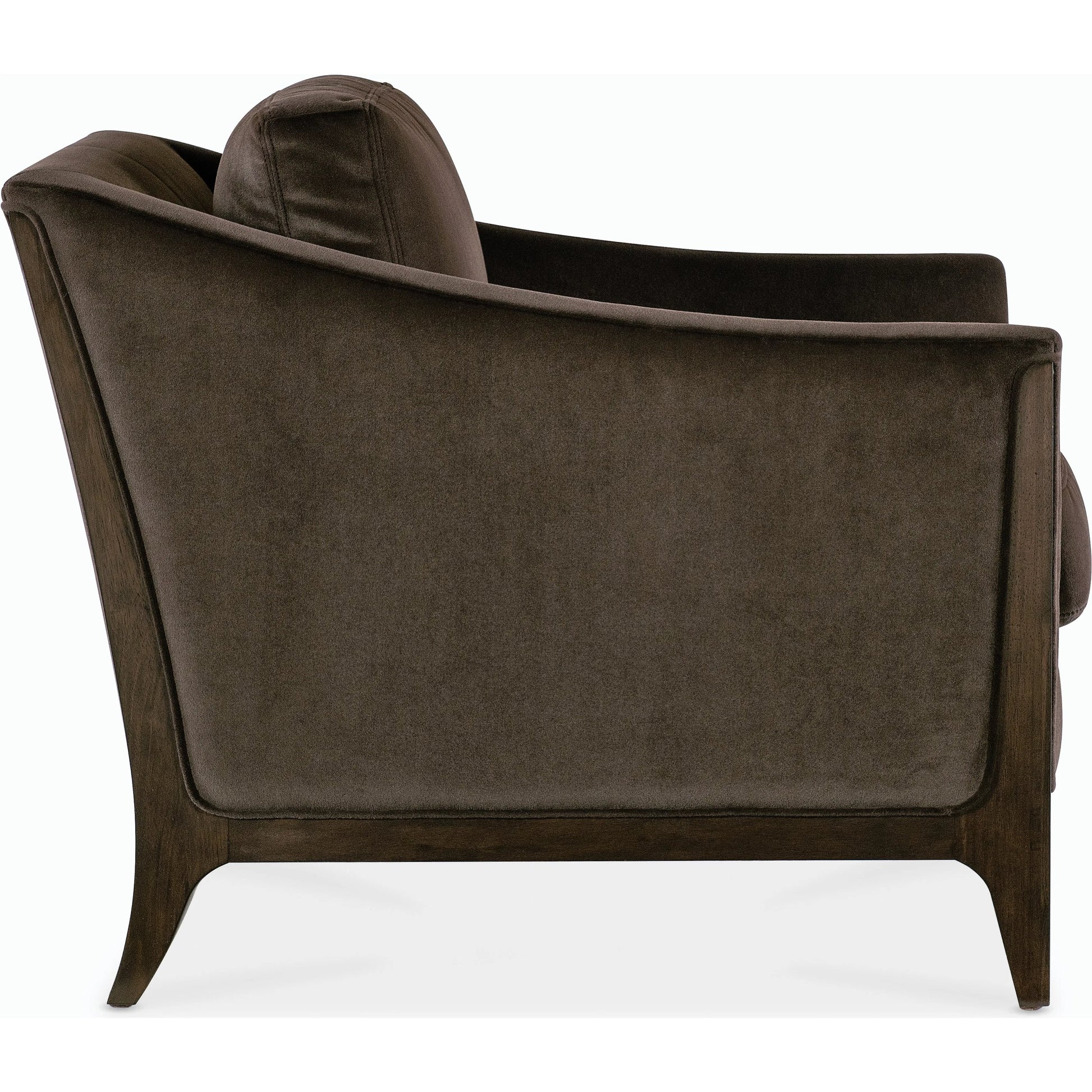 Sophia Chair by Hooker Furniture in rich cathedral cherry. Made from unique in a modern style.
