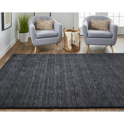 Luna Solid Rug - 8049F by Feizy. Made from wool in a unique style.