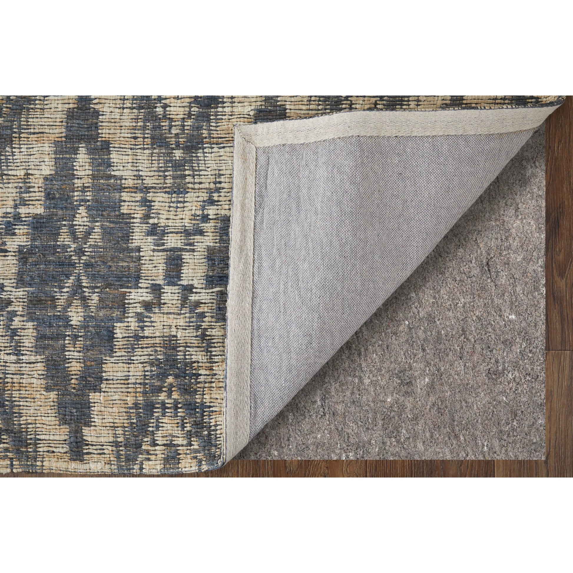 Lilliana Transitional Geometric Rug - 0768F by Feizy in gray, tan. Made from jute in a unique style.
