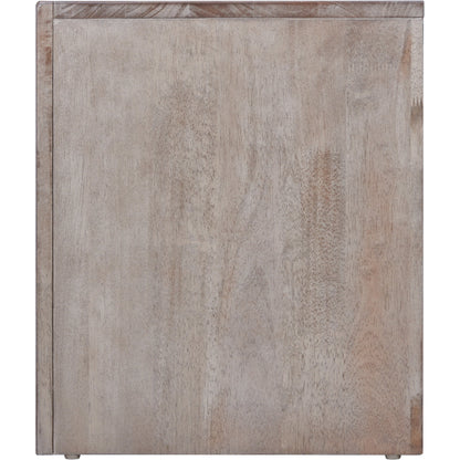 Zest Nightstand by Zest in light oak. Made from mdf, partical board in a modern style.