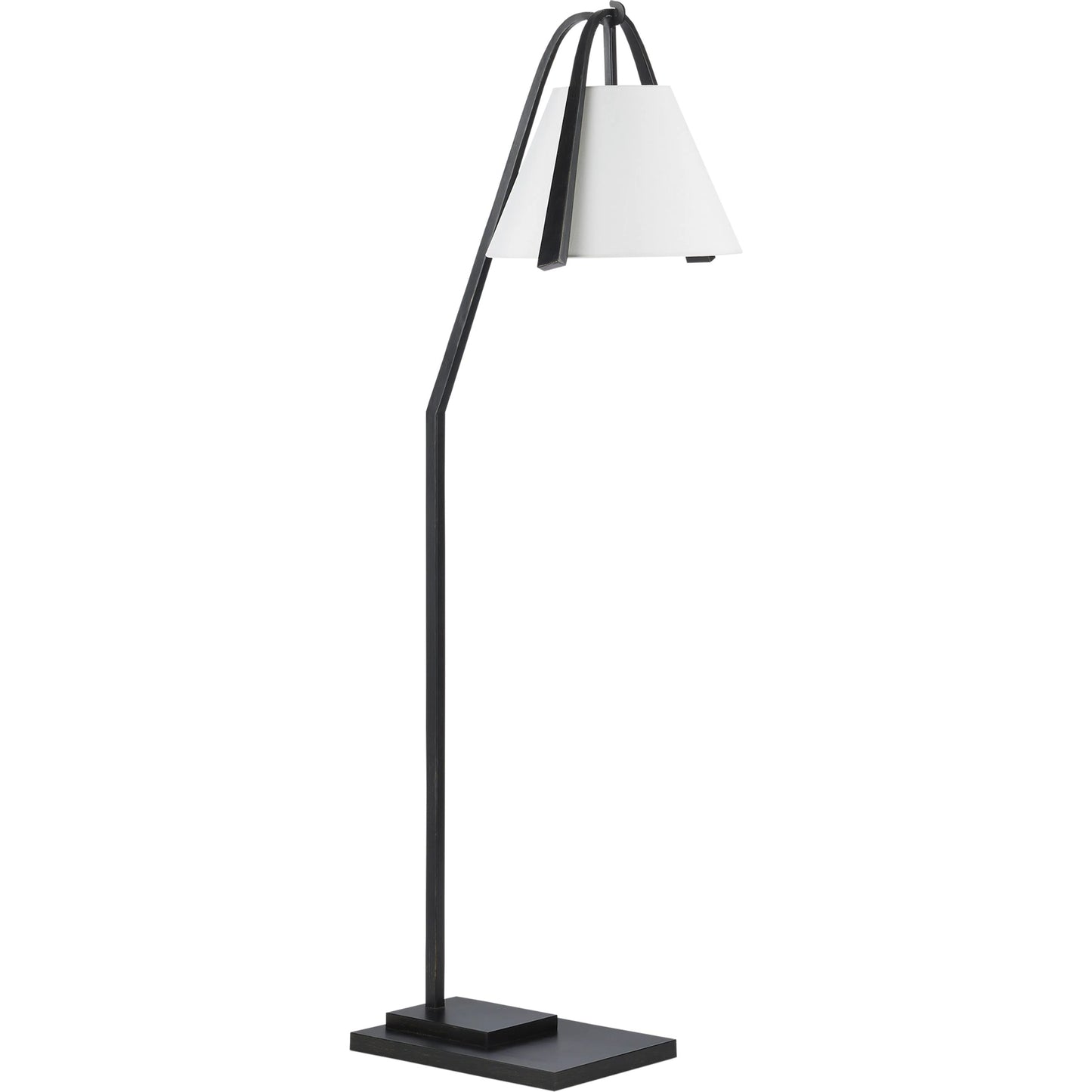 004 SI-1923912 | Additional Silo | Frey Floor Lamp by Currey and Company in satin black, brushed brown. Made from metal in a modern style.