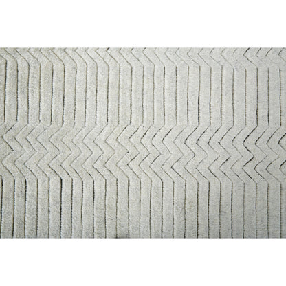 Matson Transitional Solid Rug - T14T6031 by Thom Felicia by Feizy Rugs in ivory. Made from wool in a unique style.