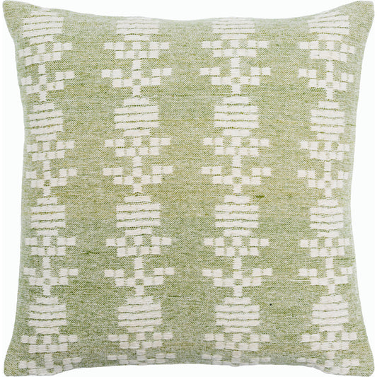 Elara Pillow - 523917 by Livabliss. Made from cotton, wool, polyester in a modern style.