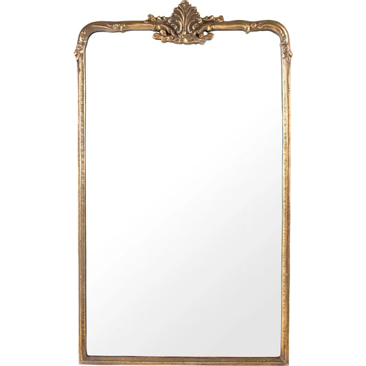 Rami Mirror by Zentique in distressed gold. Made from iron, mirror, mdf in a unique style.