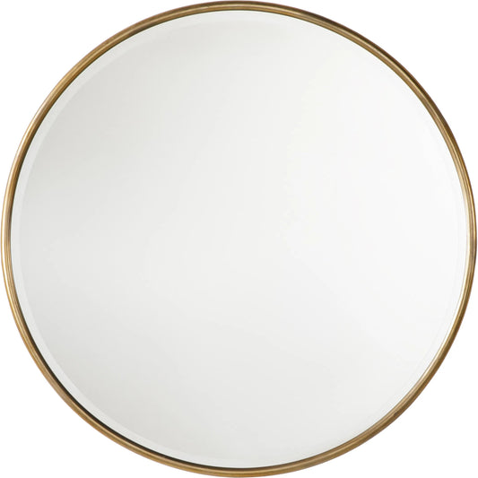 Ali Mirror by Zentique in antique gold. Made from iron, mirror, mdf in a unique style.