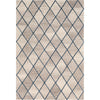 Taupe, Dark Brown, Light Beige, Ink Blue / 2' x 3'