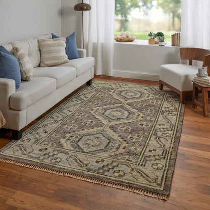 Fillmore Traditional Diamond Rug - 6943F by Feizy. Made from wool in a unique style.