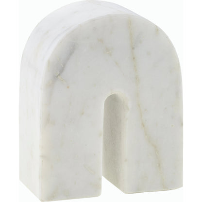 Calenzana Decorative Sculpture - 540614 by Surya in natural. Made from marble in a modern style.