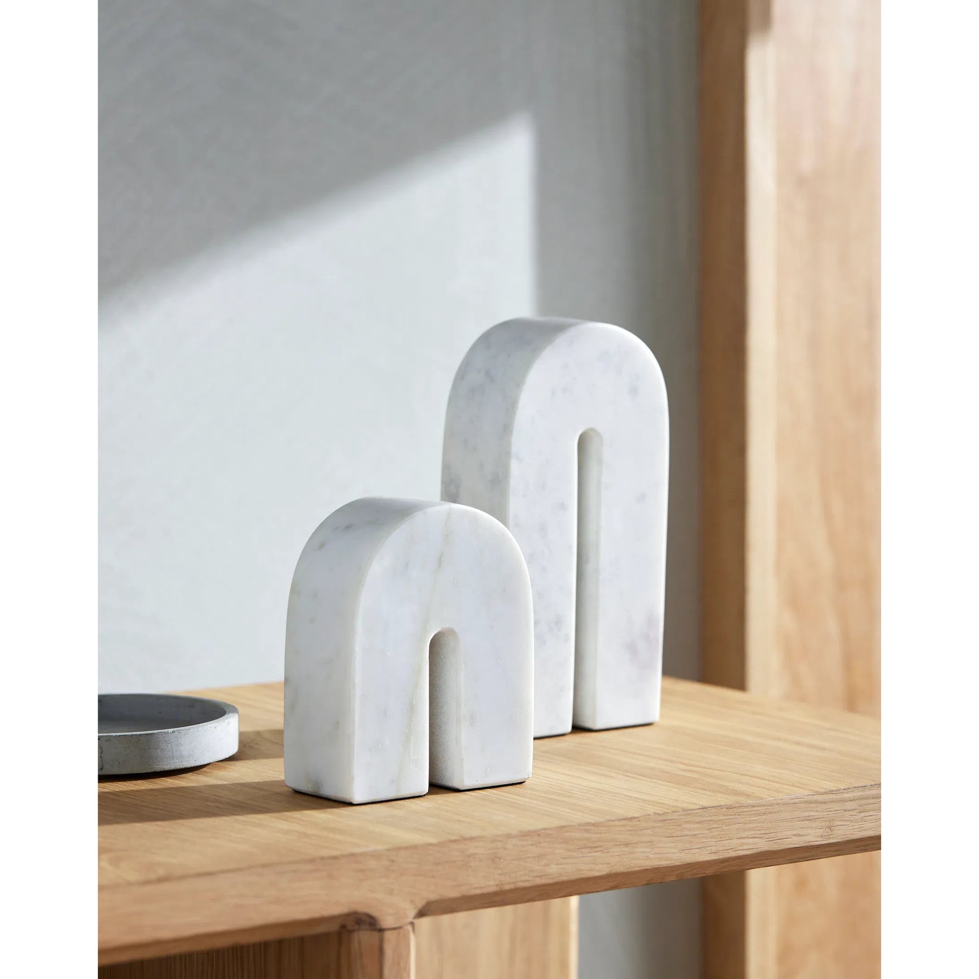 Calenzana Decorative Sculpture - 540621 by Surya in natural. Made from marble in a modern style.